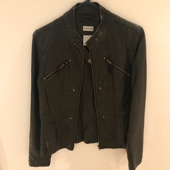 Maurices Jackets & Blazers - Black leather jacket